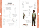 10 Step Drawing Figures: Draw over 50 Poses in 10 Easy Steps - Retail Maharaj