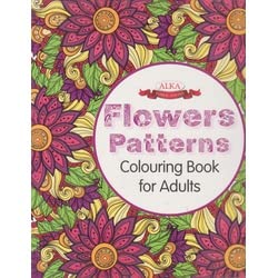 Flower Patterns Coloring Book for Adults - Retail Maharaj
