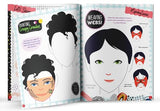 Stick and Style - Fabulous Face Art (Sticker Activity Book) - Retail Maharaj
