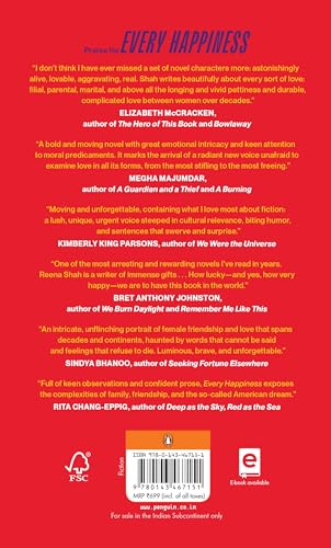 Every Happiness: A Literary Novel of Lifelong Female Friendship, Desire & Identity | Contemporary Women’s Fiction Exploring Love and Belonging - Retail Maharaj