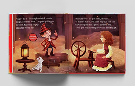 Classic Fairy Tales: Ten Traditional Fairy Tales For Children (Abridged and Retold With Large Font For Easy Reading) 8 Inches X 8 Inches - Hardback - Retail Maharaj