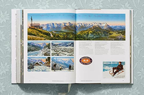 ALPS 1900 A PORTRAIT IN COLOR: A Tour in Color / Eine Reise in Farbe / Un Voyage En Couleurs (XL) - Retail Maharaj