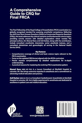A COMPREHENSIVE GUIDE TO CRQ FOR FINAL FRCA - Retail Maharaj