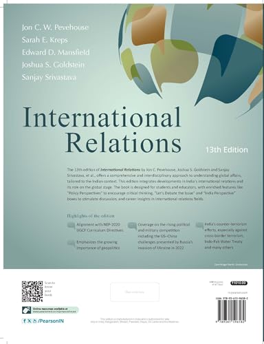 Pearson International Relations | 13th Edition | - Pearson - Retail Maharaj