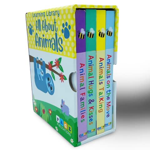 Learning Library All About Animals {Pack of 4 Titles} - Retail Maharaj