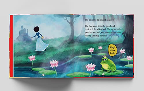 Classic Fairy Tales: Ten Traditional Fairy Tales For Children (Abridged and Retold With Large Font For Easy Reading) 8 Inches X 8 Inches - Hardback - Retail Maharaj