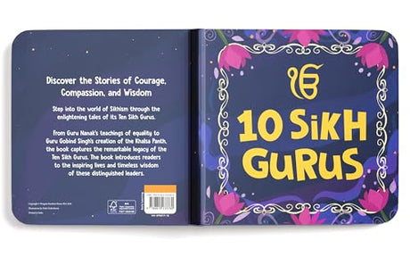 10 Sikh Gurus: Illustrated Stories of the Ten Sikh Gurus | Sikhism for Kids | Teachings, Values & Sikh History I Ages 3+ [Select Learning] - Retail Maharaj