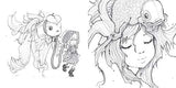 Pop Manga Mermaids and Other Sea Creatures: A Coloring Book - Retail Maharaj