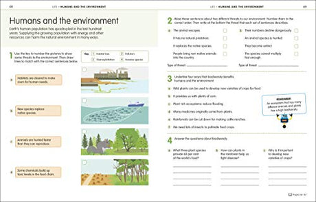 How to be Good at Science, Technology and Engineering Workbook 1, Ages 7-11 (Key Stage 2): The Simplest-Ever Visual Workbook - Retail Maharaj
