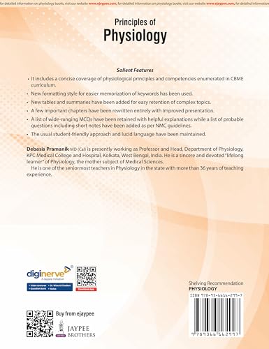 PRINCIPLES OF PHYSIOLOGY WITH FREE PRACTICAL MANUAL OF PHYSIOLOGY - Retail Maharaj