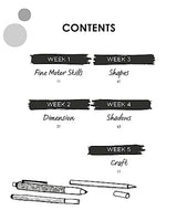 Learn to Draw in 5 Weeks: A Beginner's Workbook for All Ages - Retail Maharaj