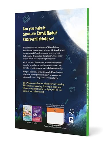 Reaching for the Moon: Lessons from the Chandrayaan Missions | Illustrated Picturebook on India’s Space Journey | Inspiring science and innovation through ISRO’s Chandrayaan Missions | Age 8+ - Retail Maharaj