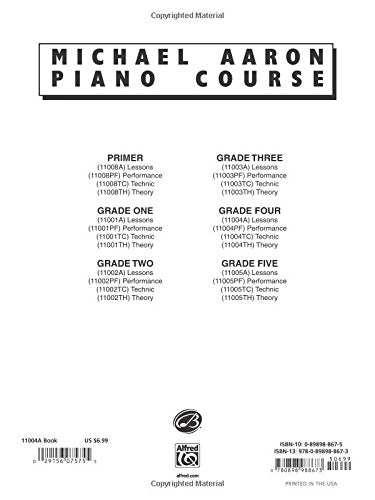 Michael Aaron Piano Course Lessons - Retail Maharaj