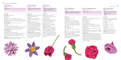 100 Flowers to Knit & Crochet: A Collection of Beautiful Blooms for Embellishing Clothes, Accessories, Cushions and Throws - Retail Maharaj