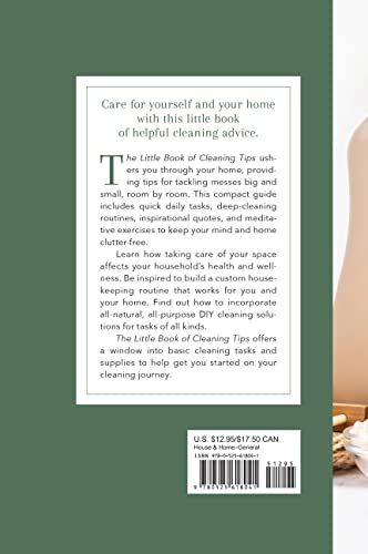 The Little Book of Cleaning Tips: A Guide to Keeping Your Space, Healthy, Tidy, & Calm - Retail Maharaj