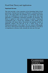 Fixed Point Theory and Applications: 141 (Cambridge Tracts in Mathematics) - Retail Maharaj