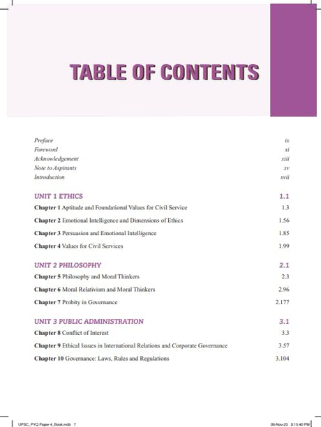 13 Years' UPSC Previous Years' Papers (Mains) General Studies Paper-4 - Retail Maharaj