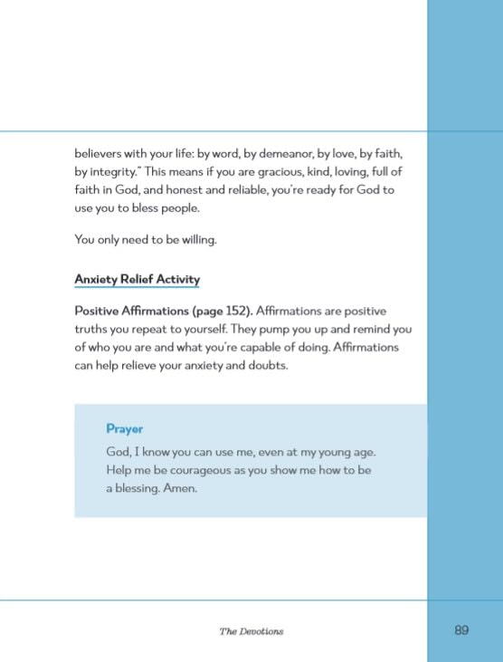 Rising Above: Teen Devotional for Girls: Prayers and Activities to Help Manage Anxiety - Retail Maharaj