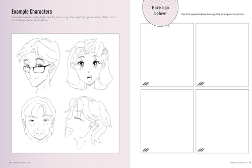 Draw Manga Faces, Heads and Hairstyles: The Workbook - Retail Maharaj