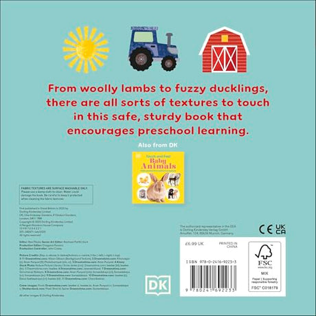 Touch and Feel Farm: With Tactiles for Toddlers to Explore - Retail Maharaj