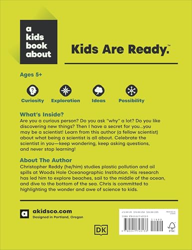 A Kids Book About Being A Scientist - Retail Maharaj