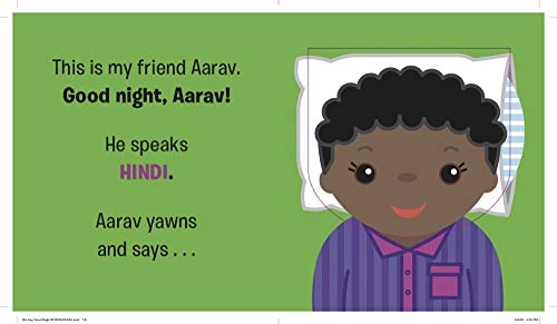 We Say Good Night (A Lift and Learn Language Book) - Retail Maharaj
