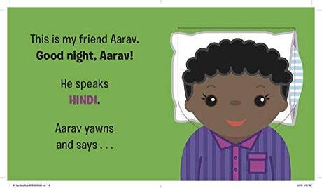 We Say Good Night (A Lift and Learn Language Book) - Retail Maharaj