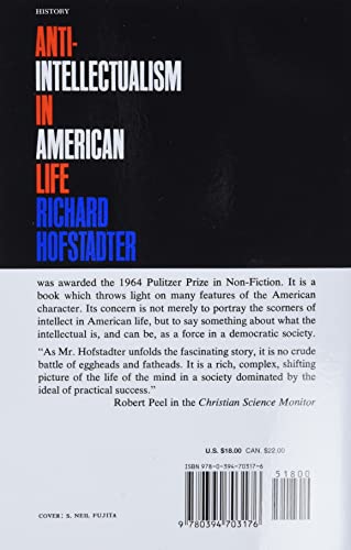 Anti-Intellectualism in American Life - Retail Maharaj