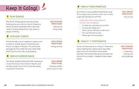 Anger Management Skills Workbook for Kids: 40 Awesome Activities to Help Children Calm Down, Cope, and Regain Control - Retail Maharaj