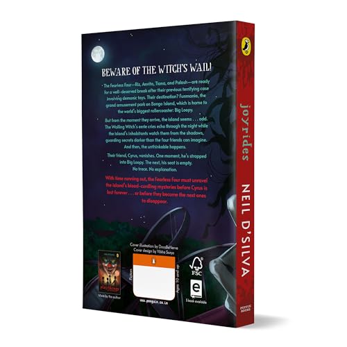 Joyrides: Carnival of Creeps (A Fearless Four Paranormal Thriller) | Age 10 + - Retail Maharaj