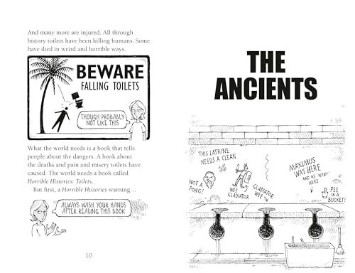 Horrible Histories: Truly Horrible Histories Of The Toilet - Retail Maharaj