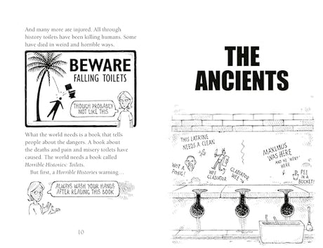 Horrible Histories: Truly Horrible Histories Of The Toilet - Retail Maharaj