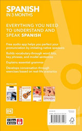 Spanish in 3 Months with Free Audio App: Your Essential Guide to Understanding and Speaking Spanish - Retail Maharaj