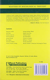 Masters Of Sociological Thought - Retail Maharaj