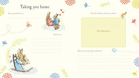 Peter Rabbit Baby Record Book - Retail Maharaj