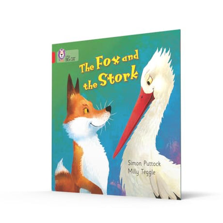 The Fox And The Stork: Band 02A/Red A Puttock, Simon; Teggle, Milly And Moon, Cliff (Collins Big Cat) - Retail Maharaj