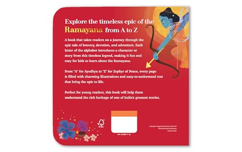 ABC Series - Ramayana: A First Introduction to the Hindu Mythology for Kids – Learn the Great Indian Epic from A to Z with Beautiful Illustrations I ... Heritage [Penguin Early Learning Series] - Retail Maharaj