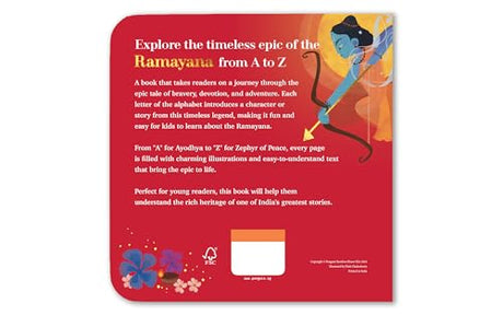 ABC Series - Ramayana: A First Introduction to the Hindu Mythology for Kids – Learn the Great Indian Epic from A to Z with Beautiful Illustrations I ... Heritage [Penguin Early Learning Series] - Retail Maharaj