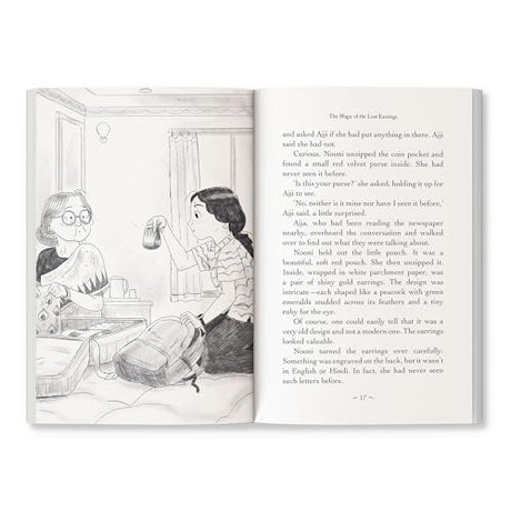 The Magic of the Lost Earrings: A New Nooni Adventure by Sudha Murty | A Story of History, Family Bonds and Hidden Treasures | Ages 9+ - Retail Maharaj