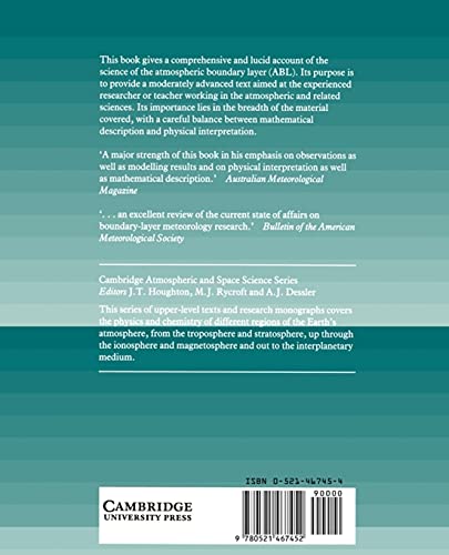 The Atmospheric Boundary Layer - Retail Maharaj