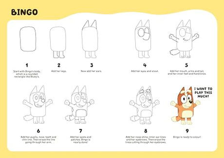 Bluey: How to Draw - Retail Maharaj