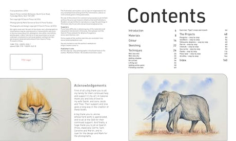 Watercolour Animals for the Absolute Beginner (ABSOLUTE BEGINNER ART) - Retail Maharaj