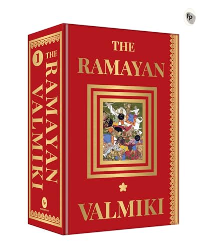 The Ramayan of Valmiki: Volume 1 & 2 (Deluxe Hardbound Edition) Boxed Set - Retail Maharaj