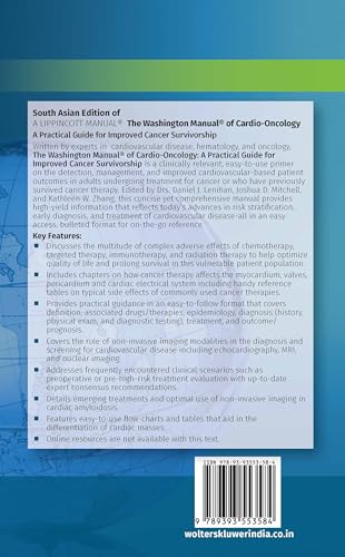 The Washington Manual for Cardio - Oncology, South Asian ed - Retail Maharaj