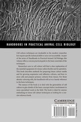 General Techniques of Cell Culture (Handbooks in Practical Animal Cell Biology) - Retail Maharaj
