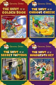 GERONIMO STILTON THE HUNT SERIES BOX SET (Set of 04 Books) - Retail Maharaj