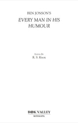 Every Man in His Humour (English Version)