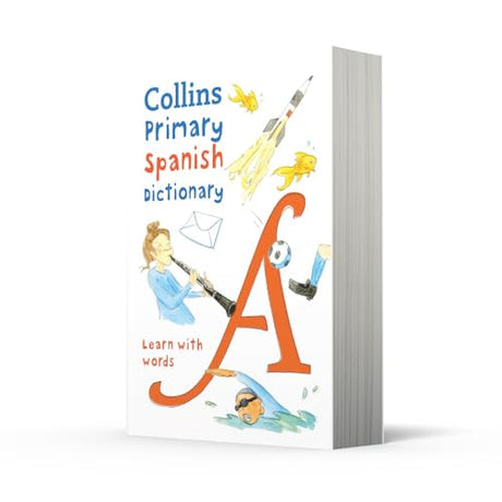 Primary Spanish Dictionary: Illustrated Dictionary for Ages 7+ - Retail Maharaj