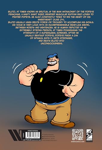 The Professor & The Mermaid: Popeye The Sailor | Illustrated Comic Book - Retail Maharaj