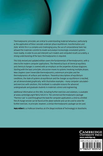 Phase Equilibria, Phase Diagrams and Phase Transformations: Their Thermodynamic Basis - Retail Maharaj